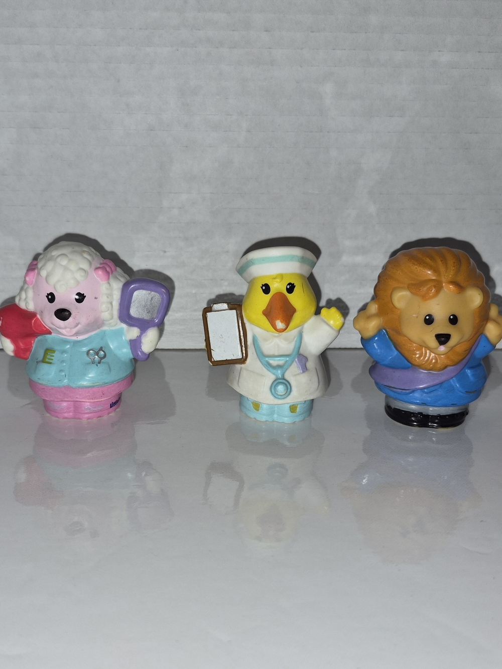Fisher Price Little People Animalville Lamb, Lion & Goose Toys Lot